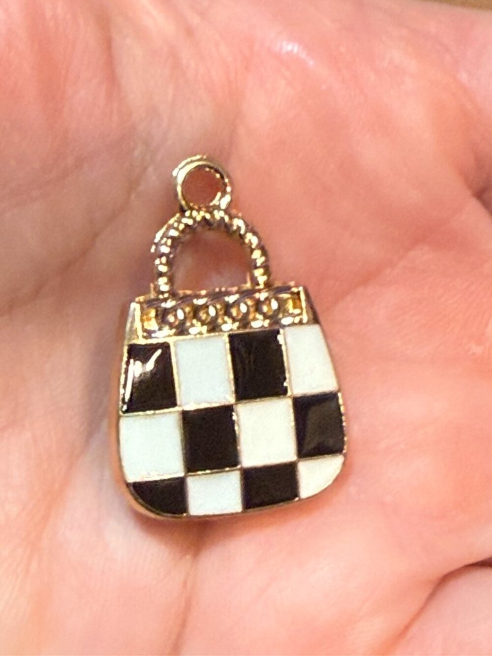 4pc Shoe Charms Je Taime, Clover, crown, handbag